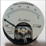 Vintage MilliAmperes Meter Repair