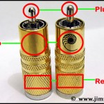 Fake Cardas SRCA Plugs with Cardas Logo
