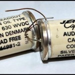 Jensen Copper Foil Paper-In-Oil Ceramic Tube Capacitor